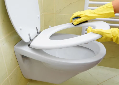 Những nguyên tắc vệ sinh bồn cầu để không bị ố vàng