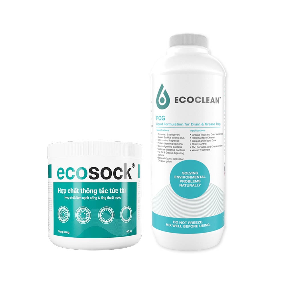 Combo Thông Tắc - EcoSock+FOG